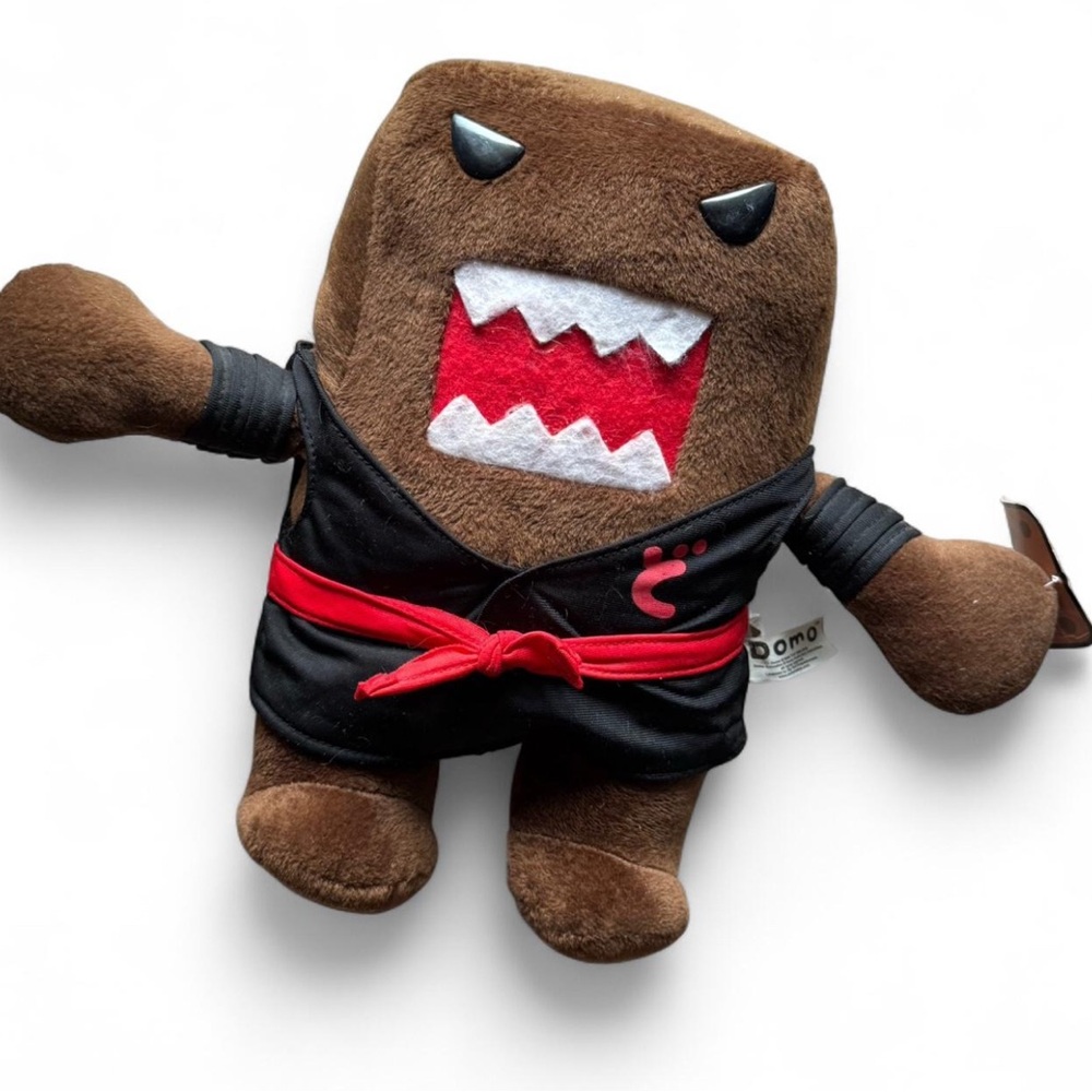 Domo Plush Toy with Ninja Outfit